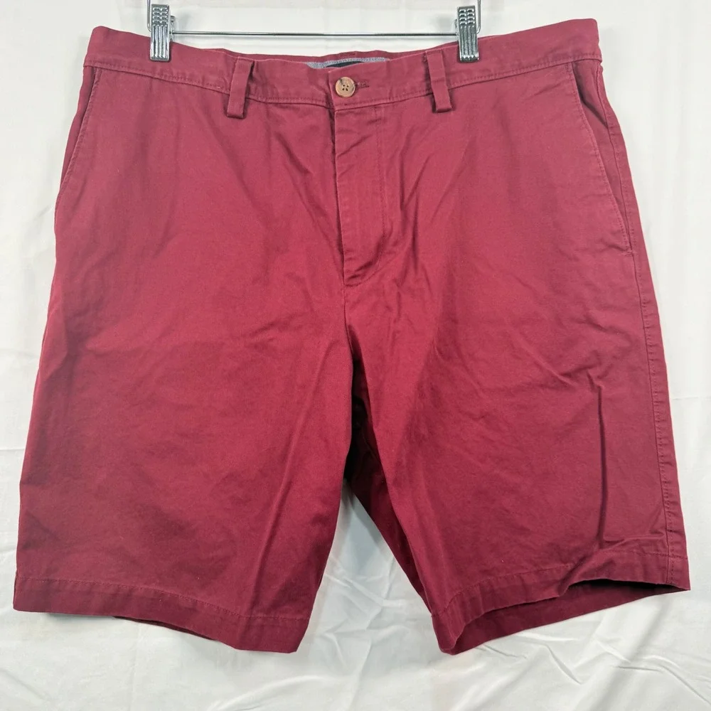 Banana Republic Mens 36 Aiden Short Cotton‎ Slim Chino Summer Preppy Ivy League